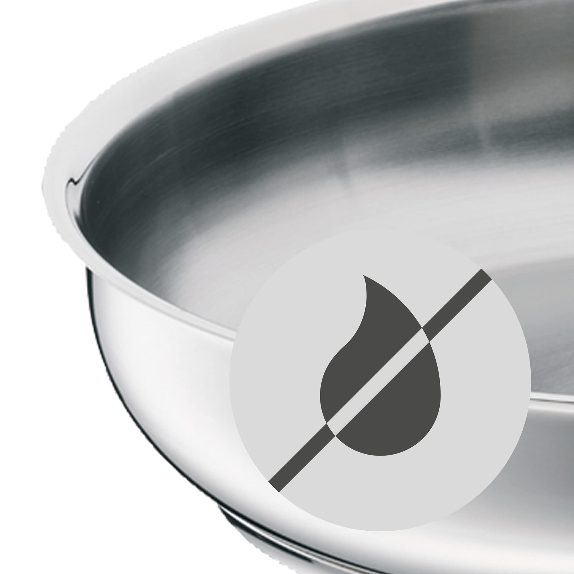 Amazon.com: WMF serving pan uncoated Ø 28cm Profi Made in Germany